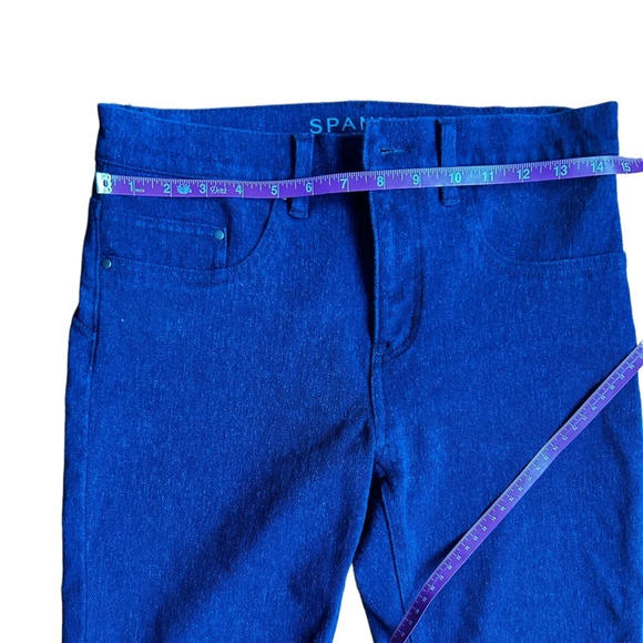 Spanx The Slim-X Super skinny Jeans Jegging High Waisted Blue Denim Dark Wash 29 - Picture 5 of 11